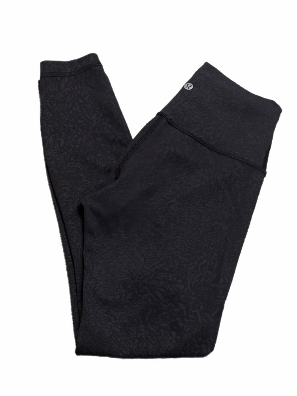 Lululemon Wunder Train High-Rise Tight 25" (Crunch Black) Size 4